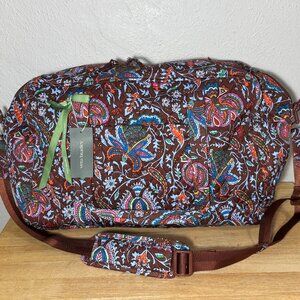 Vera Bradley Miramar Weekender in Marrakesh Cinnamon NWT